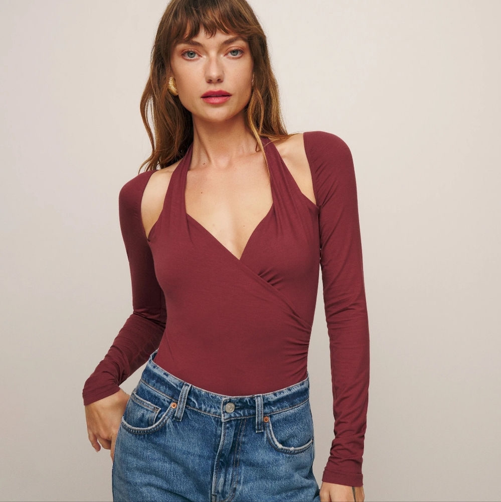 Reformation Noa Knit Bodysuit